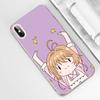 Чехол DT39 Cardcaptor Sakura для Samsung A04 A14 A23 A34 A54 M23 M33 M52 M53 Realme 10 9 C30S C35 C55 VIVO Y02S Y21 Y33S Y51 X80 Pro Прозрачный чехол
