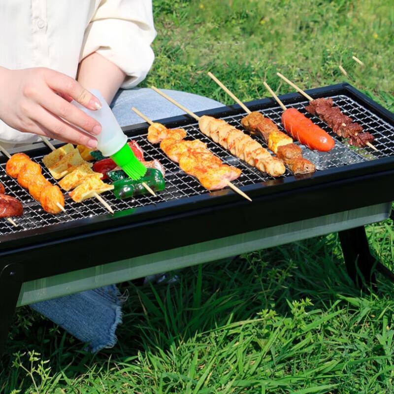 Портативный Складной Угольный Барбекю Гриль