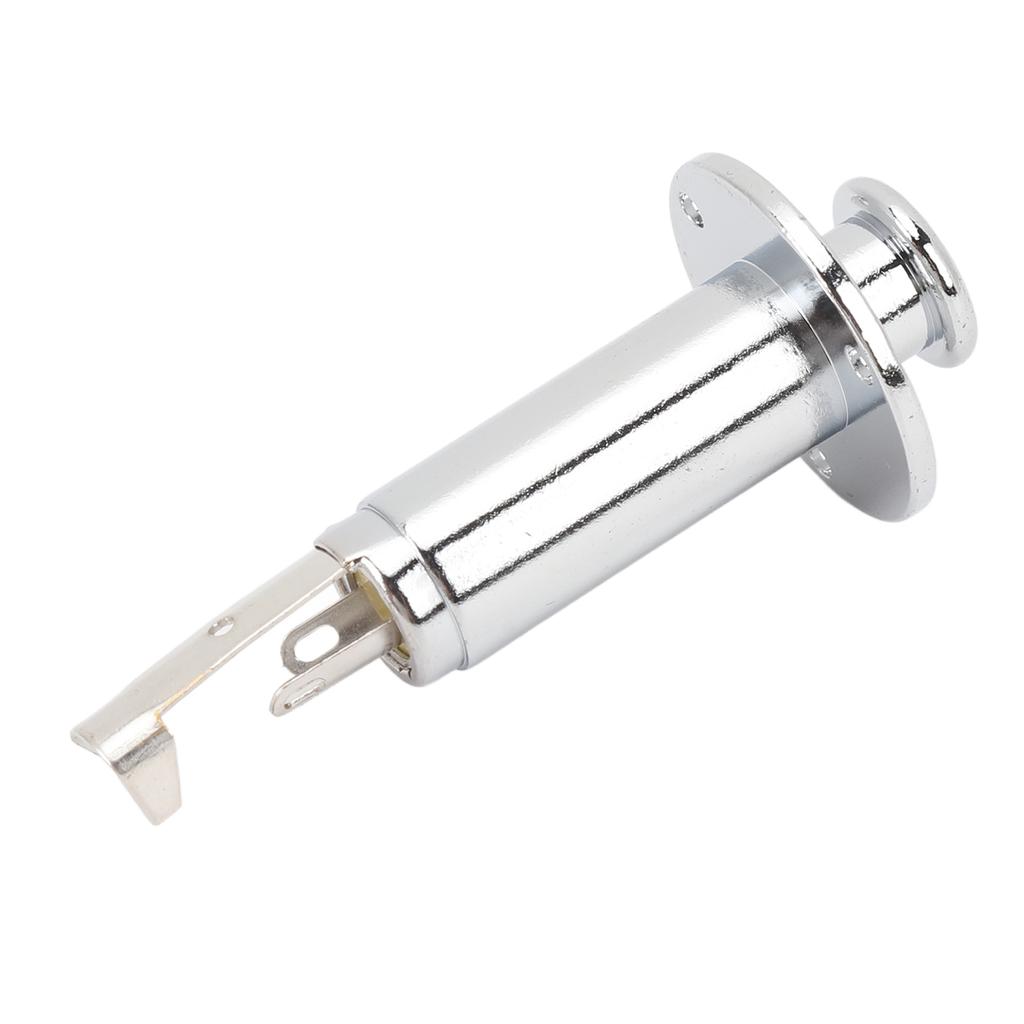 6.35mm Electric Guitar Mono Endpin Output Jack Brass Alloy High Sensitivity EQ Equalizer Output Socket Connection Port