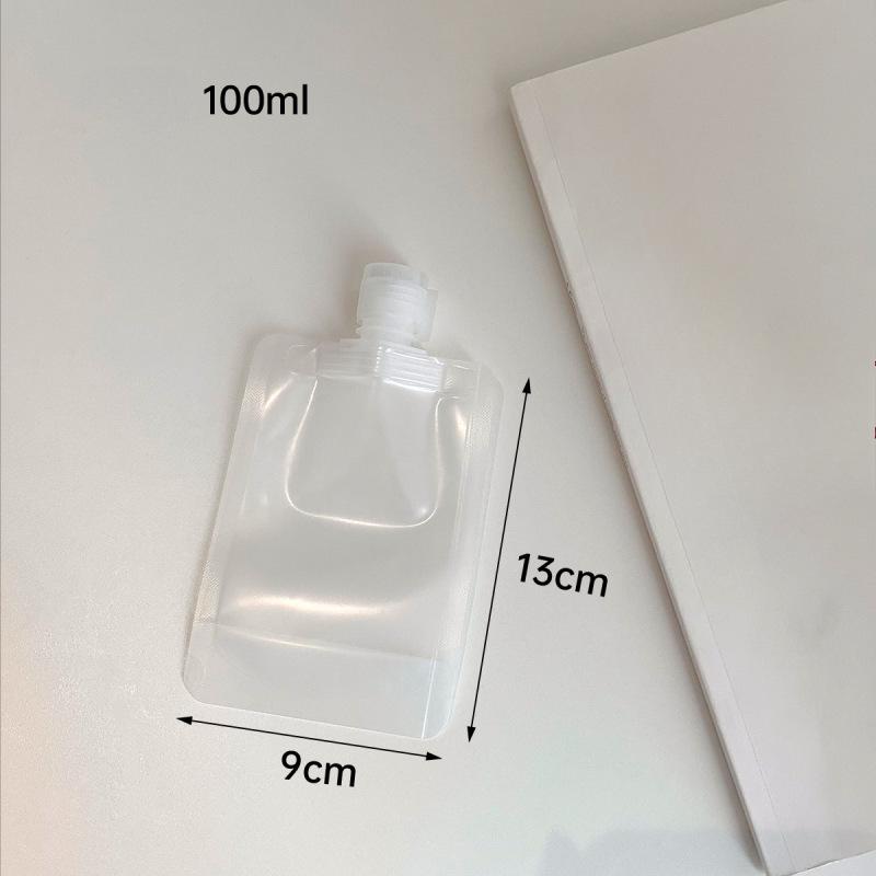 5 шт. 100/50/30 мл косметическая упаковка сумка портативный дорожный дозатор жидкости шампунь лосьон детское питание сумка многоразовые пакеты