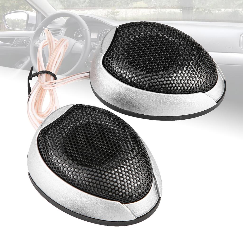 10 Вт Мини Автомобильный Динамик Аудио Круглый Наклеиваемый Динамик Автомобильный Динамик с Клеем(Серебряный)