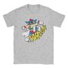 Casual T Shirt Summer Crayon Shin-chan  Hipster T-Shirts  100% Cotton Tee Shirt for Men's Y2K Basic Pattern Short Sleeve Tops