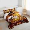 "Baseball Champion Design Bedding set - Gold Glory" Bedding set (1 duvet cover, 2 pillowcases, duvet not included).