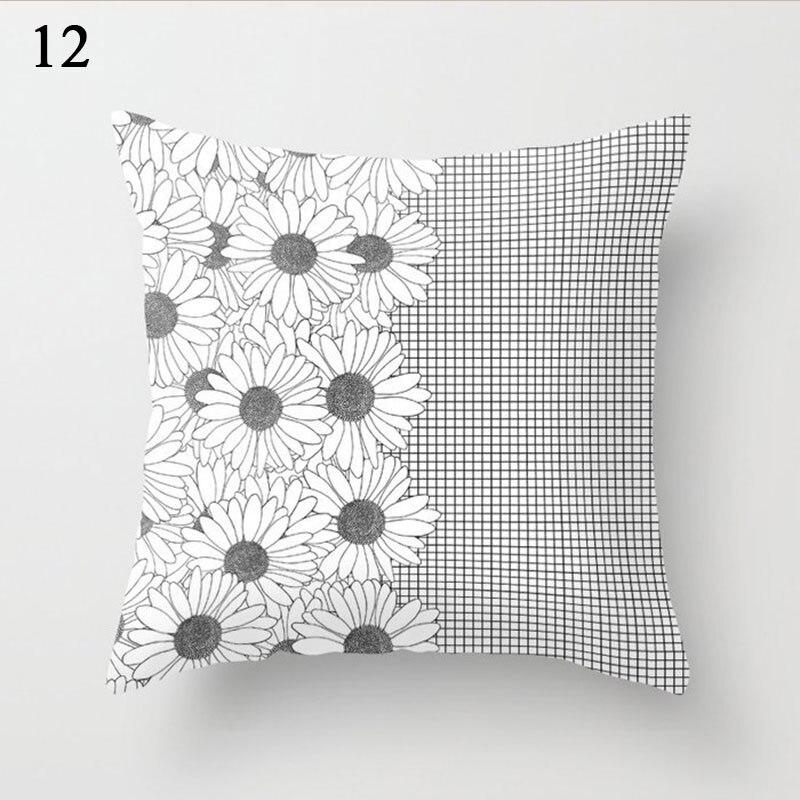 Daisy Cushion Cover Car Decoration Sofa Pillow Cover Home Goods Pillow Cover Pillow Cover Pillow Cover Hot Sale