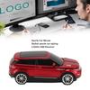 Cool 3D Sports Car Shape Wireless Gaming Mouse with USB 1600 DPI Wireless Car Mouse for and Gaming 2.4GHz Receiver, PC, Computer, Laptop, (Red)