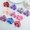 Phalaenopsis Simulation Flower Companion Gift 3D Printing Film High Quality Flower Head Decoration Sweet Headdress Shooting Props Fake Flowers