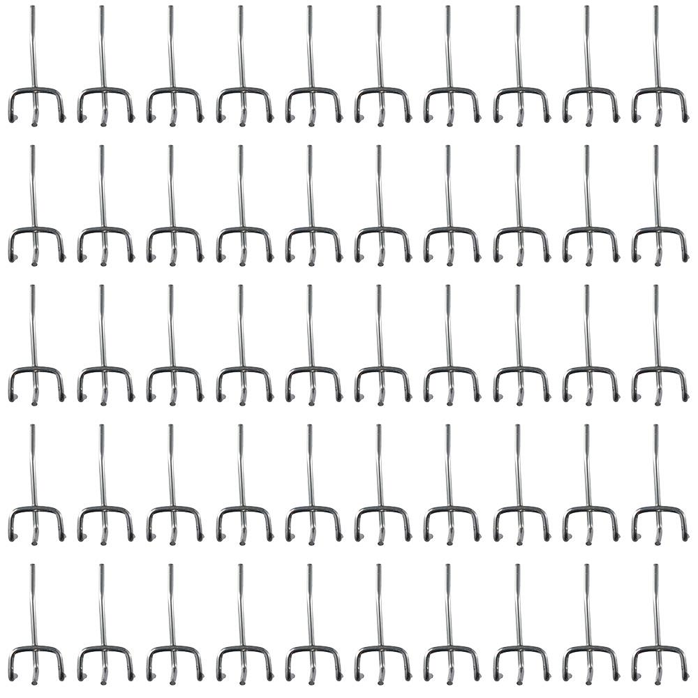 10pcs Perforated Panel Goods Shelf Holder Display Hooks Pegboard Hooks Retail Shop Peg Storage Racks