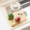 Non-slip Silicone Drainage Board Heat Resistant Roll-Up Drainage Board  Kitchen Use