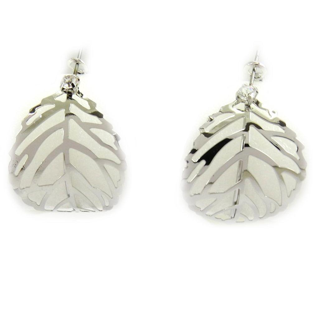 Les Trésors De Lily [L4268] — Серебряные серьги-кольца «Хореография».