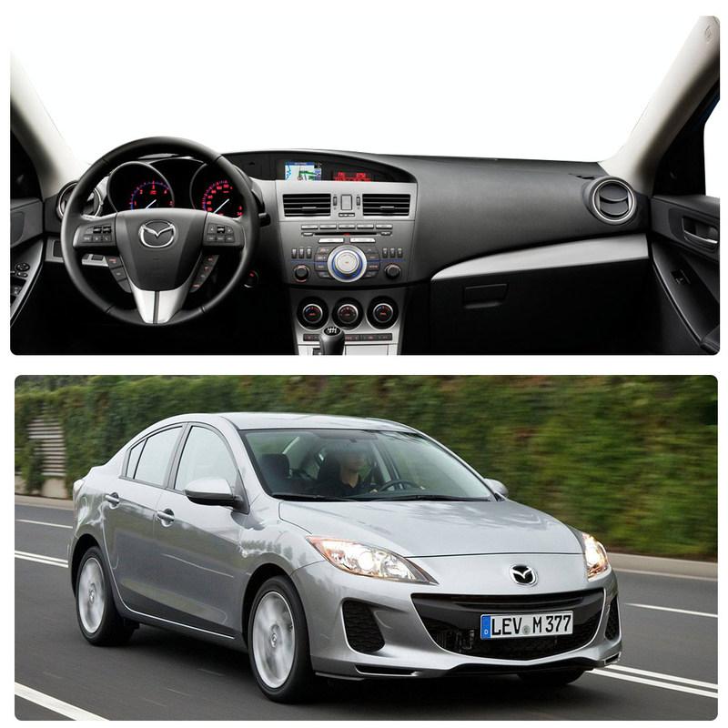 Защитная накладка на панель приборов для Mazda 3 MK2 BL 2010 2011 2012 2013 Автомобильные аксессуары Коврик на панель приборов Защита от солнца