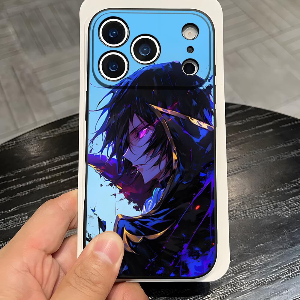 Аниме Логотип Code Geass Чехол для Телефона Для IPhone 17 Pro Max 16 15 14 Pro Max 13 11 X Xs Xr 8 7Plus Силиконовый Чехол