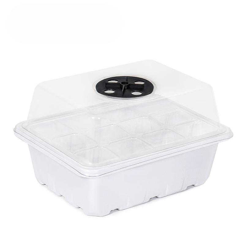 5 шт., 2 шт., 1 шт./набор лотков для выращивания растений, светодиодные светильники, горшки для рассады, ячейки для выращивания, ящик для поддержания влажности, теплица