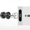 with Key Single Side Lock Metal Hidden Door Lock Fashion Minimalist Latch Lock  Indoor Door