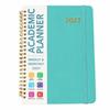 A5 Hard Cover Weekly Monthly Agenda A5 Size Coil Notebook Portable Yearly Planner  Daily Schedule