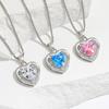 Eternal Heart Shaped Pendant Collar Chain New Hot Selling Small Market Design Sense Ocean Heart Heart Heart Necklace