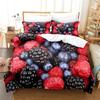 3D Summer Tropical Fruit Duvet Cover with Pillowcase King Full Size Queen Double Bed Quilt Case Linens Single Twin Bedding Sets