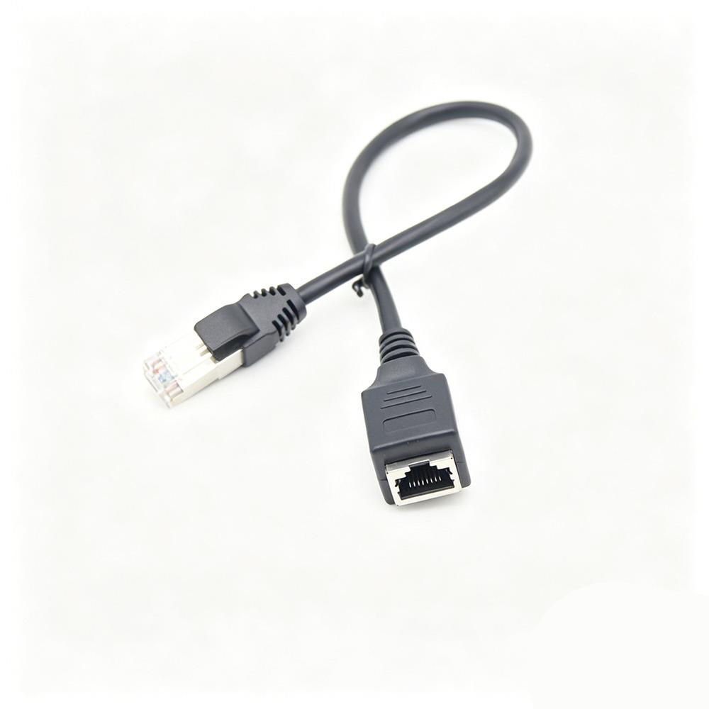 RJ45 Папа на Маму Ethernet Удлинительный Кабель Высокоскоростной LAN Сетевой Шнур Совместимый Cat5 Cat6 Роутер Модем Адаптер Передачи Интернет-Сигнала Провод