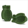 1/2 Набора 3D Форма для Кубиков Льда в Виде Гранаты из Силикона, Многоразовая и Легко Вынимаемая для Виски, Коктейлей, Напитков в Баре, Формочка для Эскимо