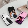Чехол для телефона рэпера Matue-333 Черный Силиконовый Мягкий Для Samsung S25,S24,S21,S22,S23,S30,Ultra,S20,Plus,Fe,Lite