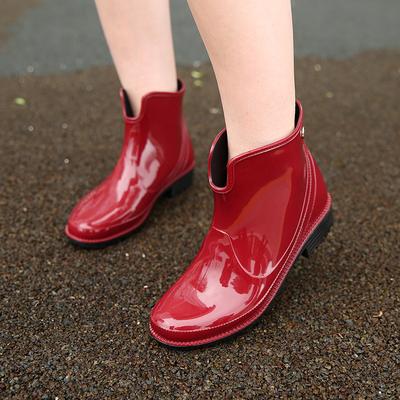 Женские повседневные резиновые сапоги для отдыха на открытом воздухе, резиновые сапоги для отдыха на открытом воздухе из ПВХ, нескользящие, водонепроницаемые, новинка 2024 года, женские резиновые сапоги для отдыха на открытом воздухе, водонепроницаемые, размер 35-43