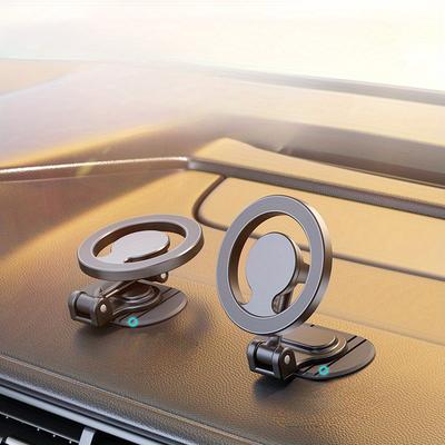 Вращающийся на 360 градусов магнитный автомобильный держатель для телефона, подставка, магнитное крепление для автомобиля, поддержка GPS-навигатора в автомобиле