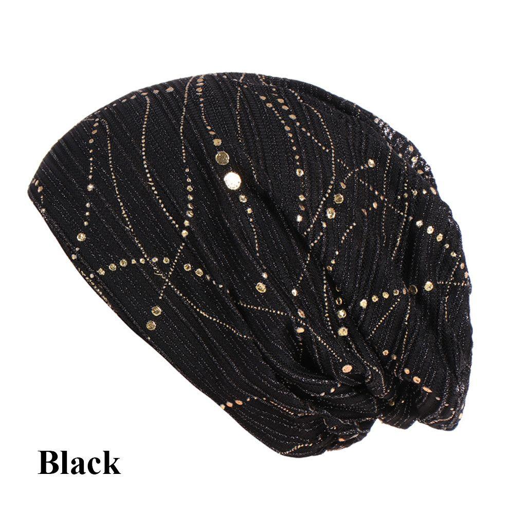 Цветные Эластичные Хиджабы Тюрбаны Мусульманские Шапки от Выпадения Волос при Химиотерапии Шапки-Бини