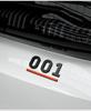 Черный Воин Автомобильная эмблема для моделей Zeekr 007GT/001/7X/009/007