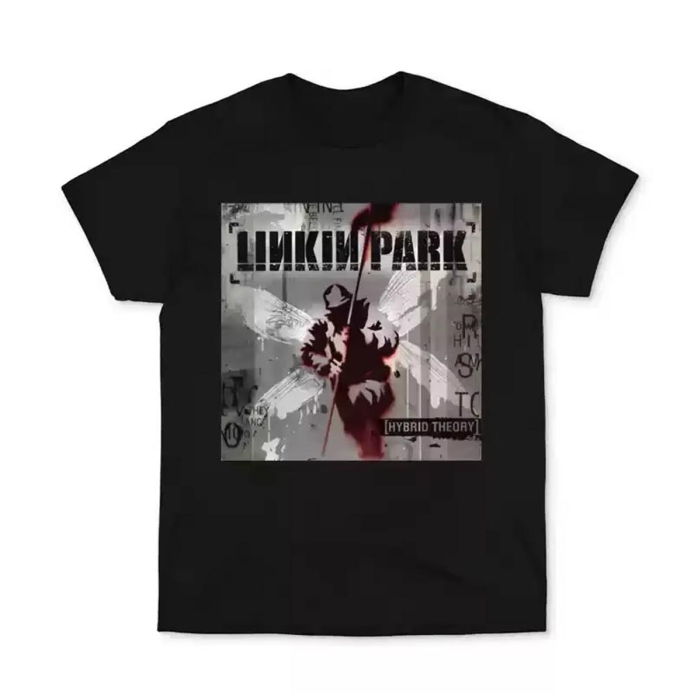2024 Popular New Linkin Park Europe and The United States Short-sleeved T-shirt Clothes for Men and Women Around