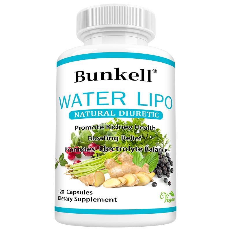 Water-lipid diuretic, balances kidney function, 120 capsules