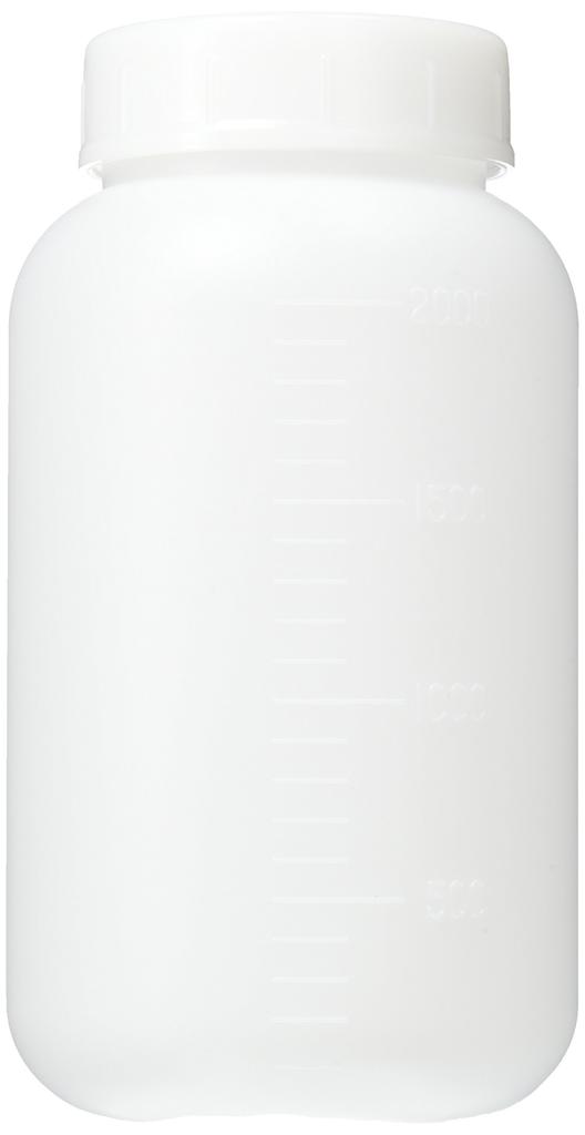 Бутылка Sunplatec PE с широким горлом 2 л со шкалой 1 шт. 2087