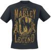 Футболка с принтом Боба Марли 'Rebel Legend' 100% Хлопок Графическая футболка Мужская Женская Летняя Уличная Одежда Топ