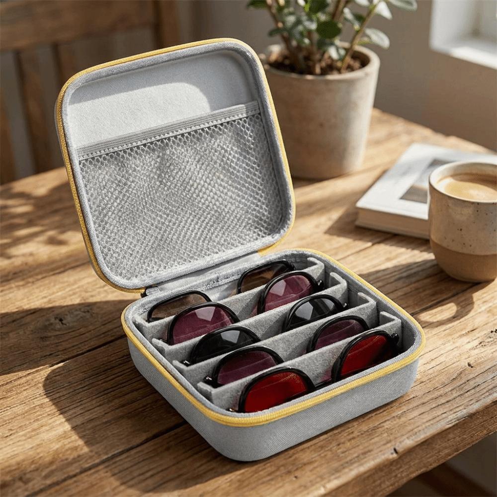 Hard Shell EVA Glasses Case Large Capacity Eyeglasses Storage For Women Men