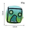 Плюшевые игрушки Geometry Dash Cube Маленькая подушка Мягкая плюшевая кукла Квадратный кулон Игра Милый домашний декор Детский подарок на день рождения