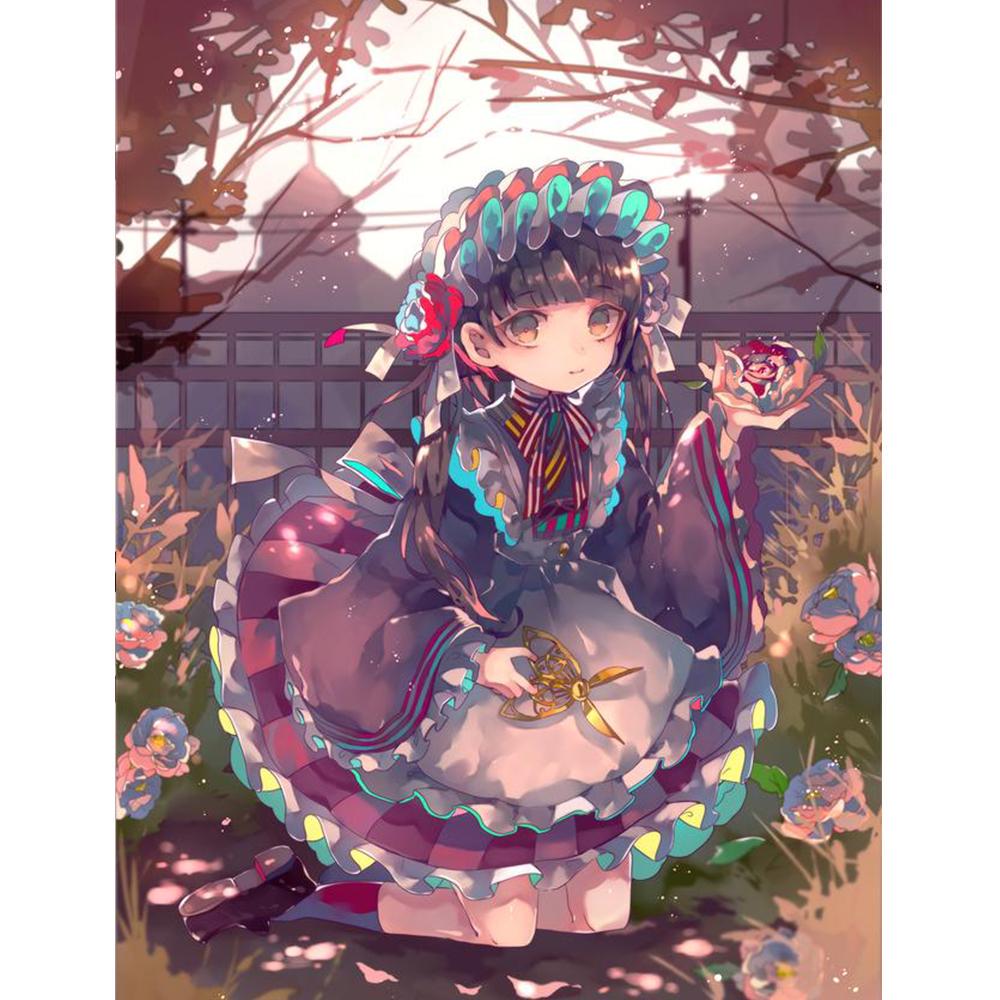 Полный круглый мозаика Алмазная вышивка Сейлор Мун 5D DIY алмазная живопись вышивка крестиком украшения дома наборы для рисования