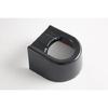 For BMW Mini 2025 2026 Carbon Fiber Style Rear Seat Drink Cup Holder Chrome Trim Cover Bezel Surround Frame Styling