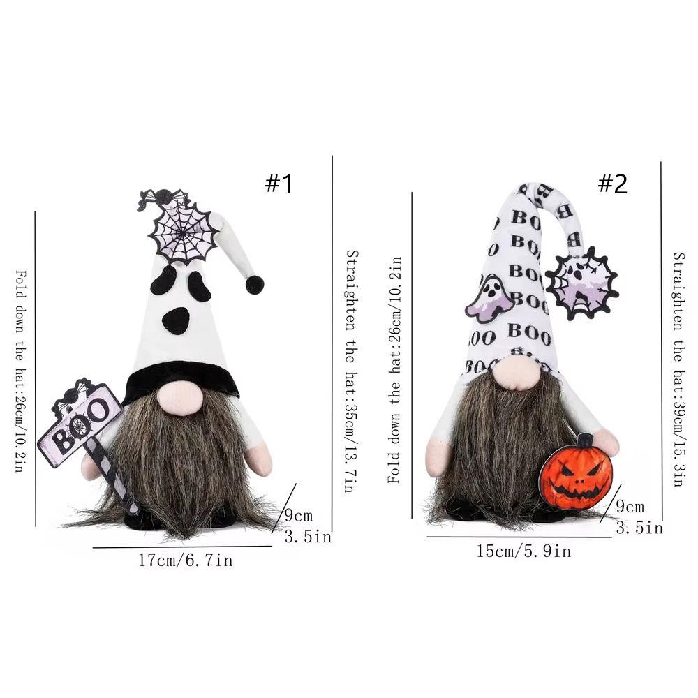 Funny Halloween BOO Faceless Gnome Doll Cloth Happy Halloween Decoration  Home Decoration