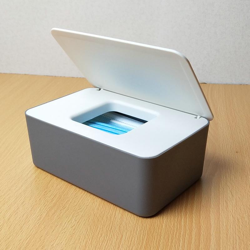 Бытовая настольная коробка для хранения детских влажных салфеток с герметичной крышкой