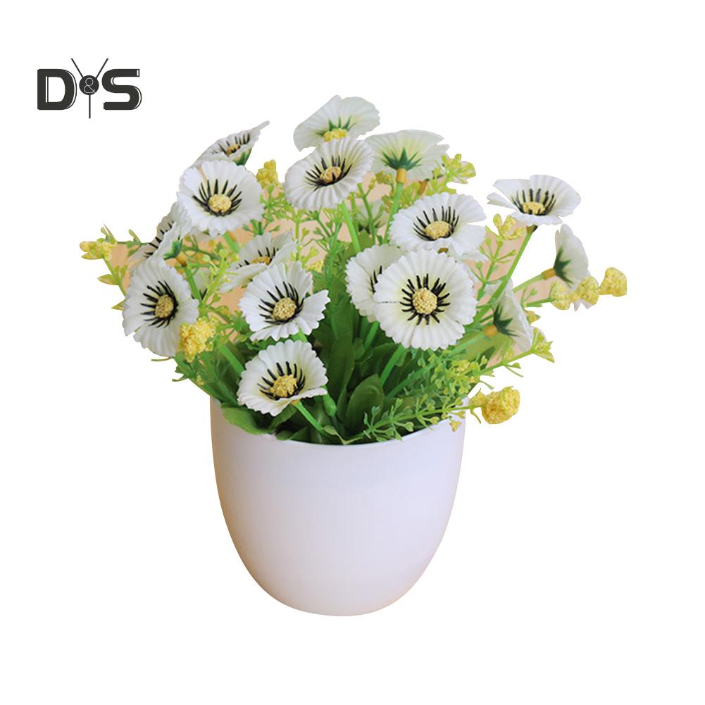 Цветущий букет, искусственный бонсай, искусственный цветок, растение для дома, сада, праздничного стола, праздничное украшение