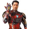 MAFEX IRON MAN MARK85 Железный человек Mark 85 УЩЕРБ Высота 160 мм окрашенная фигурка № 195 (БИТВА Версия.) приблизительно. Немасштабируемый