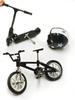 1:12 Miniature Bicycle Scooter Set with Repair Tools And Bike Helmet for Dollhouse DIY Diorama Accessories Mini Collectibles