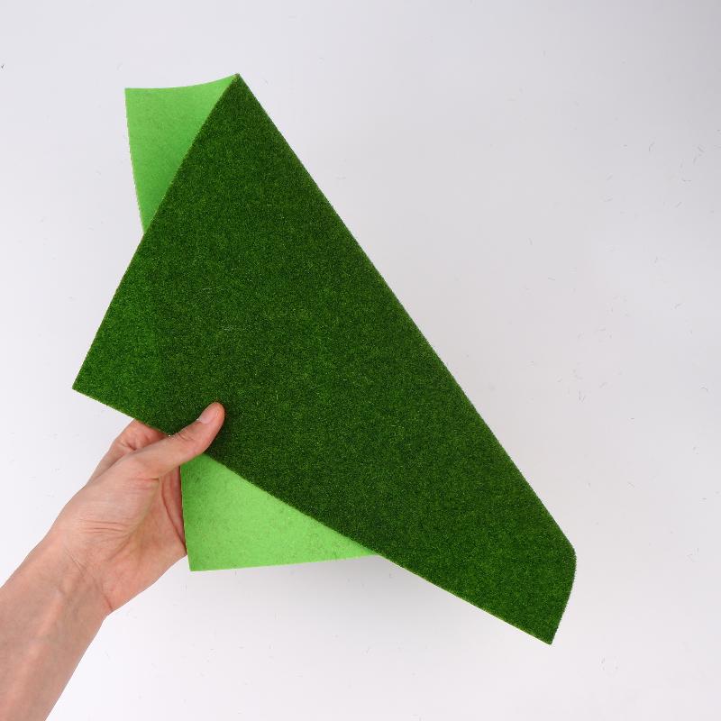 1/2 шт. Проект «Сделай сам», Модель сцены, Аксессуары для железнодорожной планировки, Квадратный коврик из травы 15/30 см, Толщина 3 мм, 5 мм, 8 мм, Ковер из искусственного газона