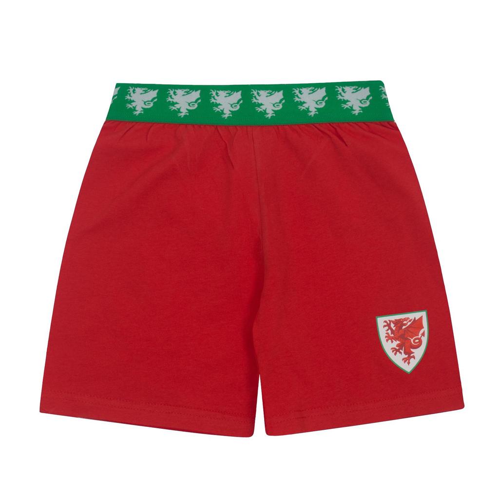 Wales Cymru Boys Short Pyjama Set