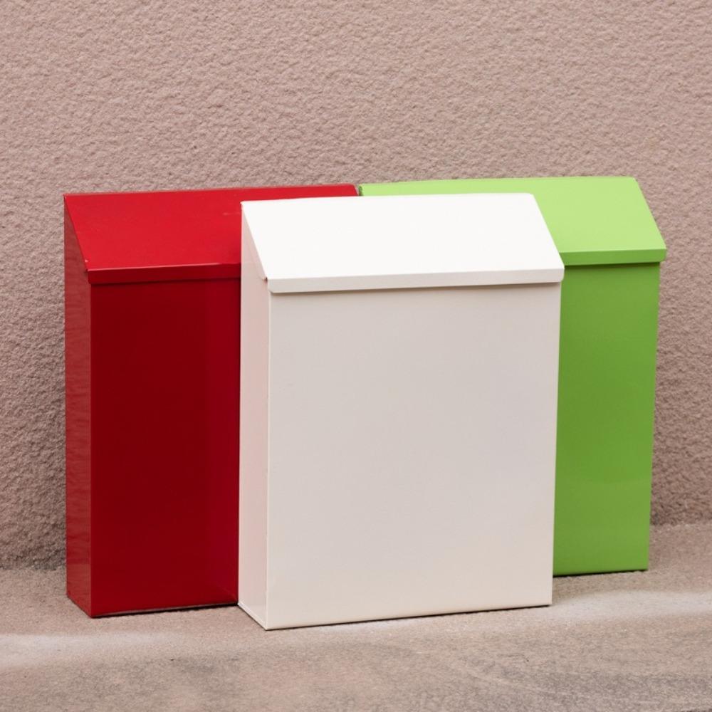 Wall Mounted Mailbox Letter Box with Lock Mailbox Versatile Drop Box For Home Yard Office