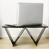 6-in-1 Function Foldable Laptop Stand PU Leather  Portable Laptop Desk Adjustable Ultra-Thin Profile Lap Tablet Holder