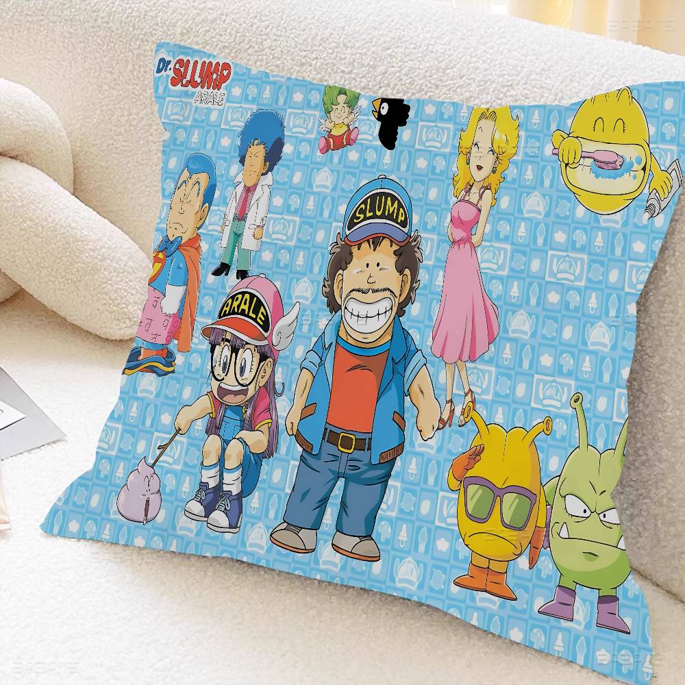 Dr S-Slump Anmie Pillowcases Home Bedding Decorative Pillow Cover Wedding Super Soft Pillow Case