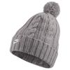 Вязаные шапки Женские Серые Повседневные 925422-028