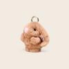 Bunny Plush Keychain With Flower Print For Bag Pendant Decoration Gift Kids