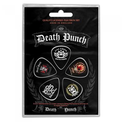 Медиатор с логотипом Five Finger Death Punch (Пакет из 5)