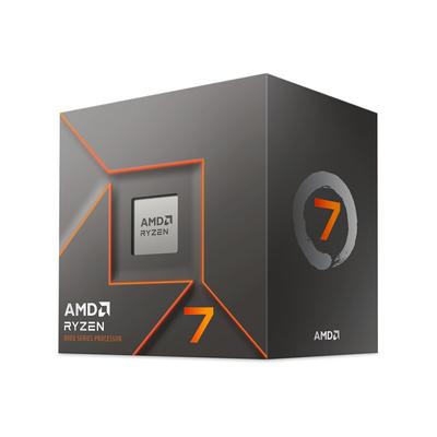 AMD Процессор Ryzen 7 с кулером Wraith Stealth AM5 8 ядер 16 потоков 24 МБ 65 Вт Авторизованный дистрибьютор продукт 8700F, 4,1 ГГц / 100-100001590BOX/EW-1Y
