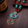 Этническое ожерелье в стиле Богемия, винтажная цепочка, ювелирные изделия для женщин, аксессуары